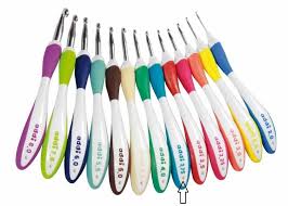 Grote set ergonomische haaknaalden